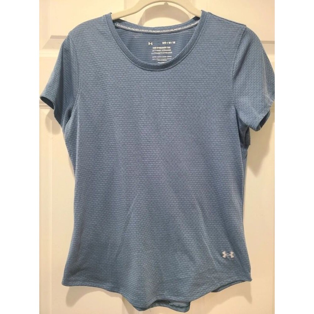 Under Armour The Streaker Tee Running Shirt Blue M (S)